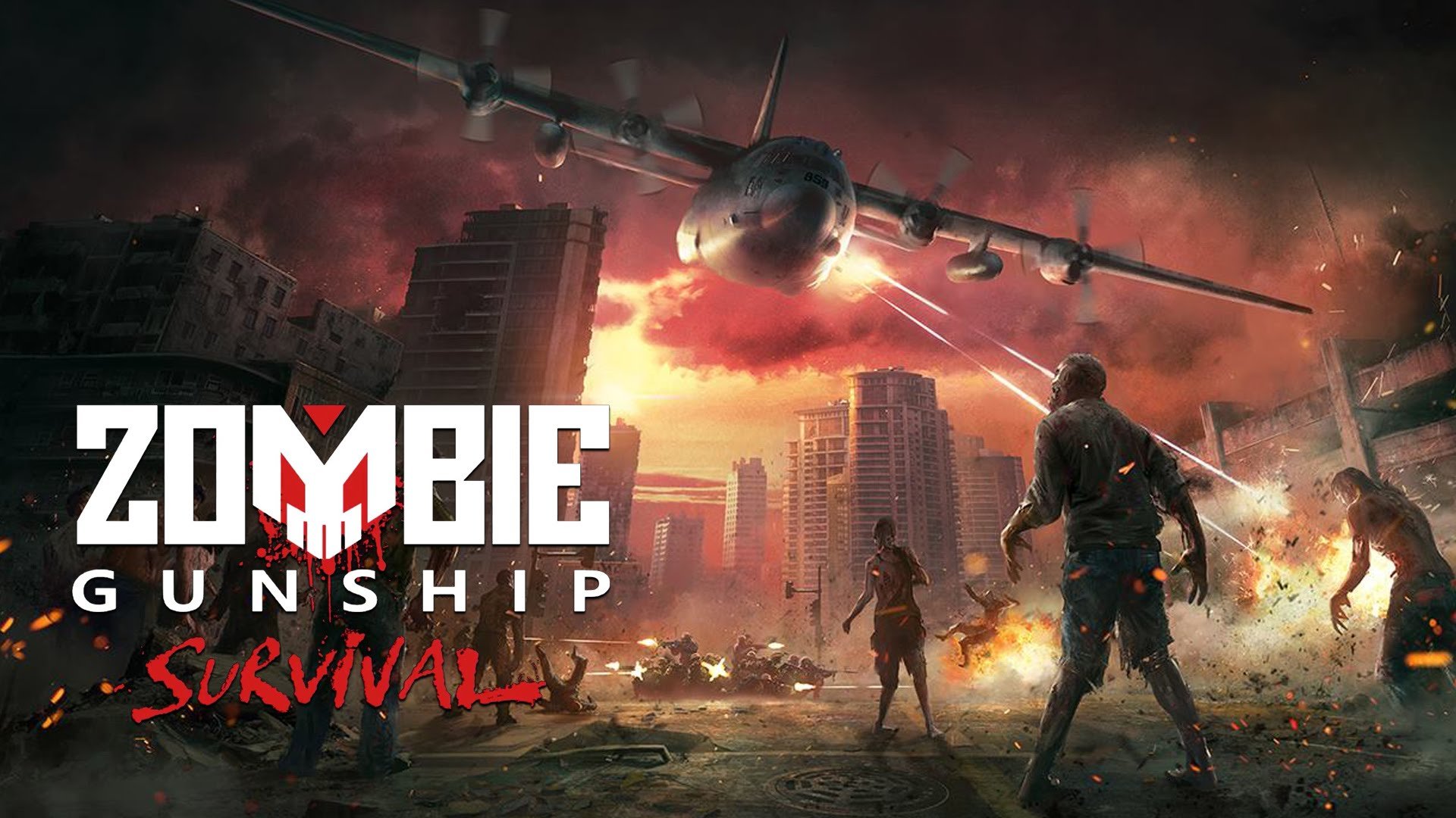 Скачать взломанный Zombie Gunship Survival [Мод: много денег] 1.6.93 на  Андроид