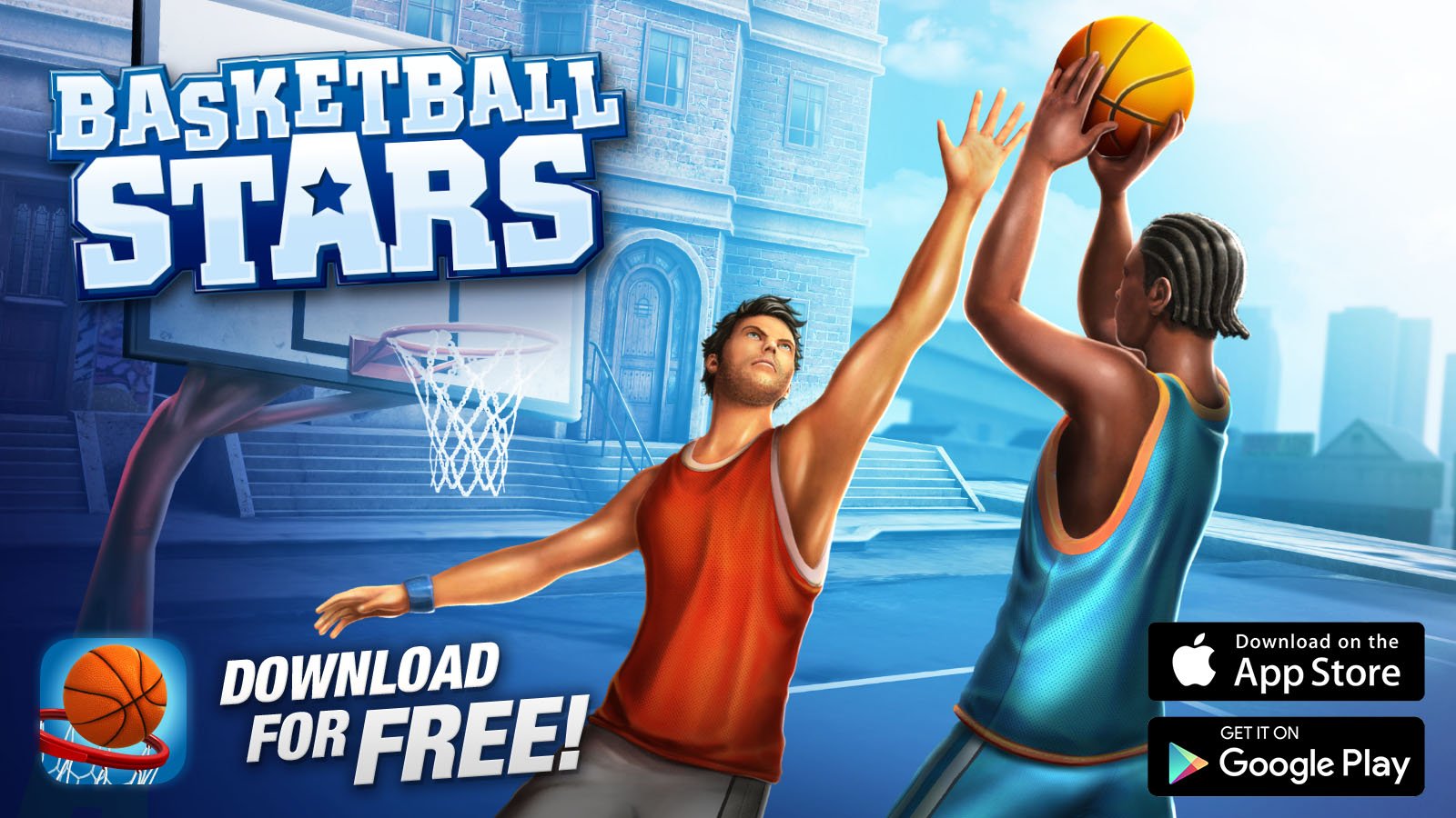 Скачать взломанный Basketball Stars [Мод: много денег] 1.30.0 на Андроид